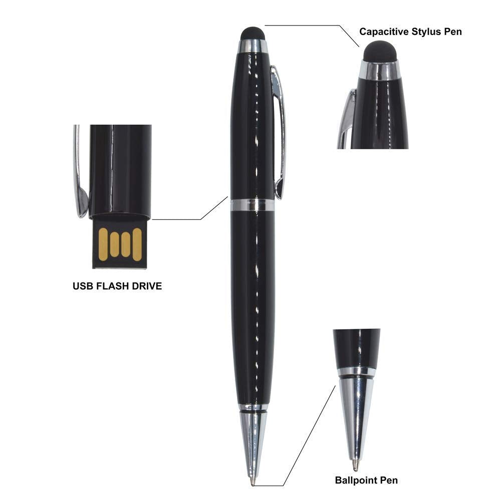 I-TOTAL - 3 WAY PEN - STYLUS PEN + USB FLAS DRIVE + TOUCH PEN ( CM3293 )