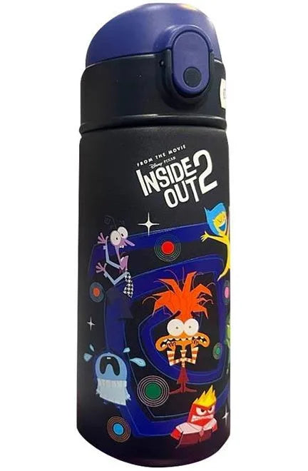 Inside out | Borraccia Con Cannuccia Apertura Automatica Inside Out Bottle Kid