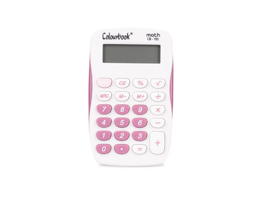 Calcolatrice tascabile 8 cifre MATH CB-195