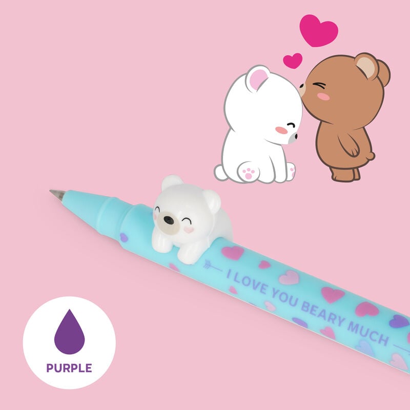 Set di 2 Penne Gel - Beary in Love