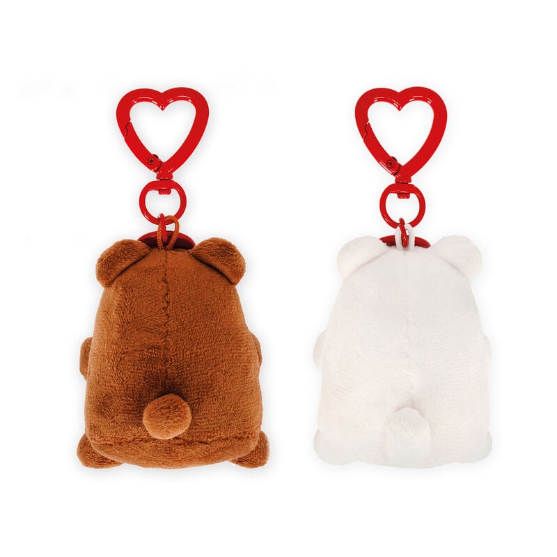 2 Portachiavi con Peluche - Super Soft! - Tiny