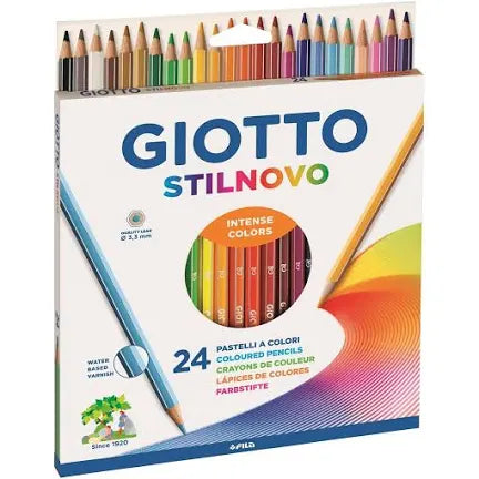 Giotto Stilnovo Astuccio Da 24 Pastelli