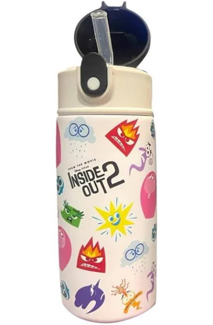 Inside out | Borraccia Con Cannuccia Apertura Automatica Inside Out Bottle Kid
